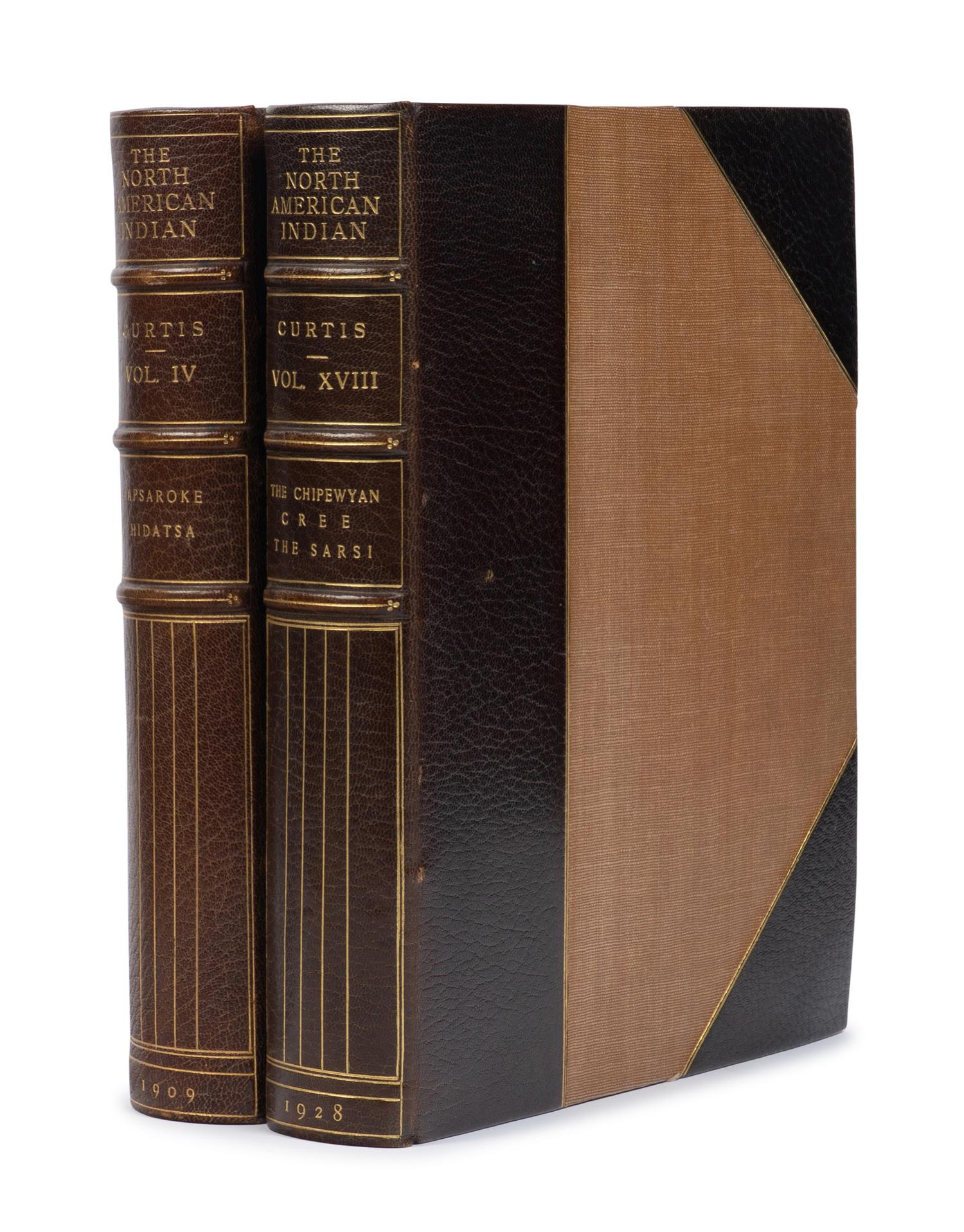 CURTIS, Edward S. (1868-1952). The North American Indian... List of Large Plates Supplementing Volume Sixteen . [Norwood, Massachusetts: The Plimpton Press, 1930].
