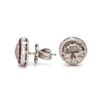 DIAMOND AND RUBY EARRINGS