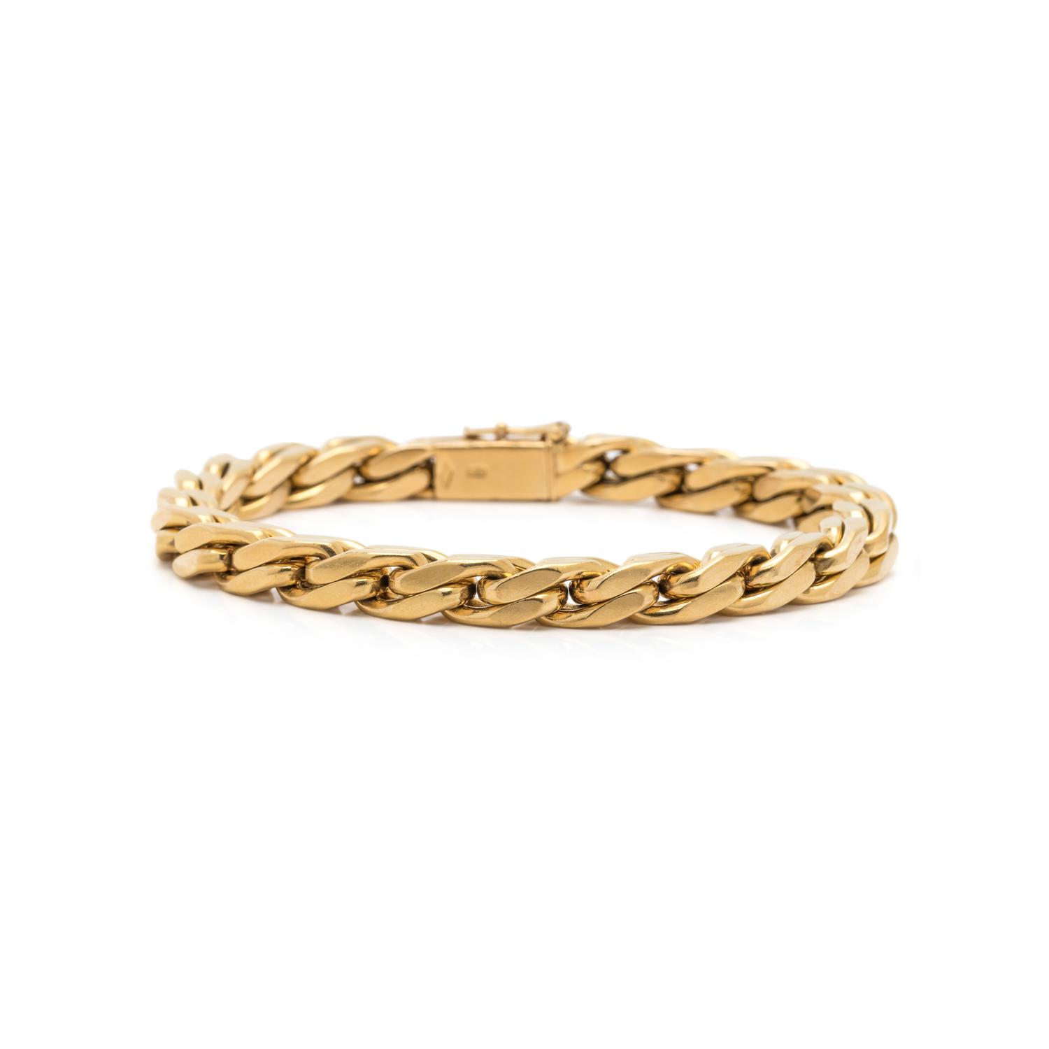 YELLOW GOLD BRACELET