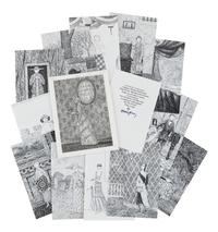 GOREY, Edward (1925-2000). Dogear Wryde Postcards: Neglected Murderesses Series . [New York], n.p., 1980.