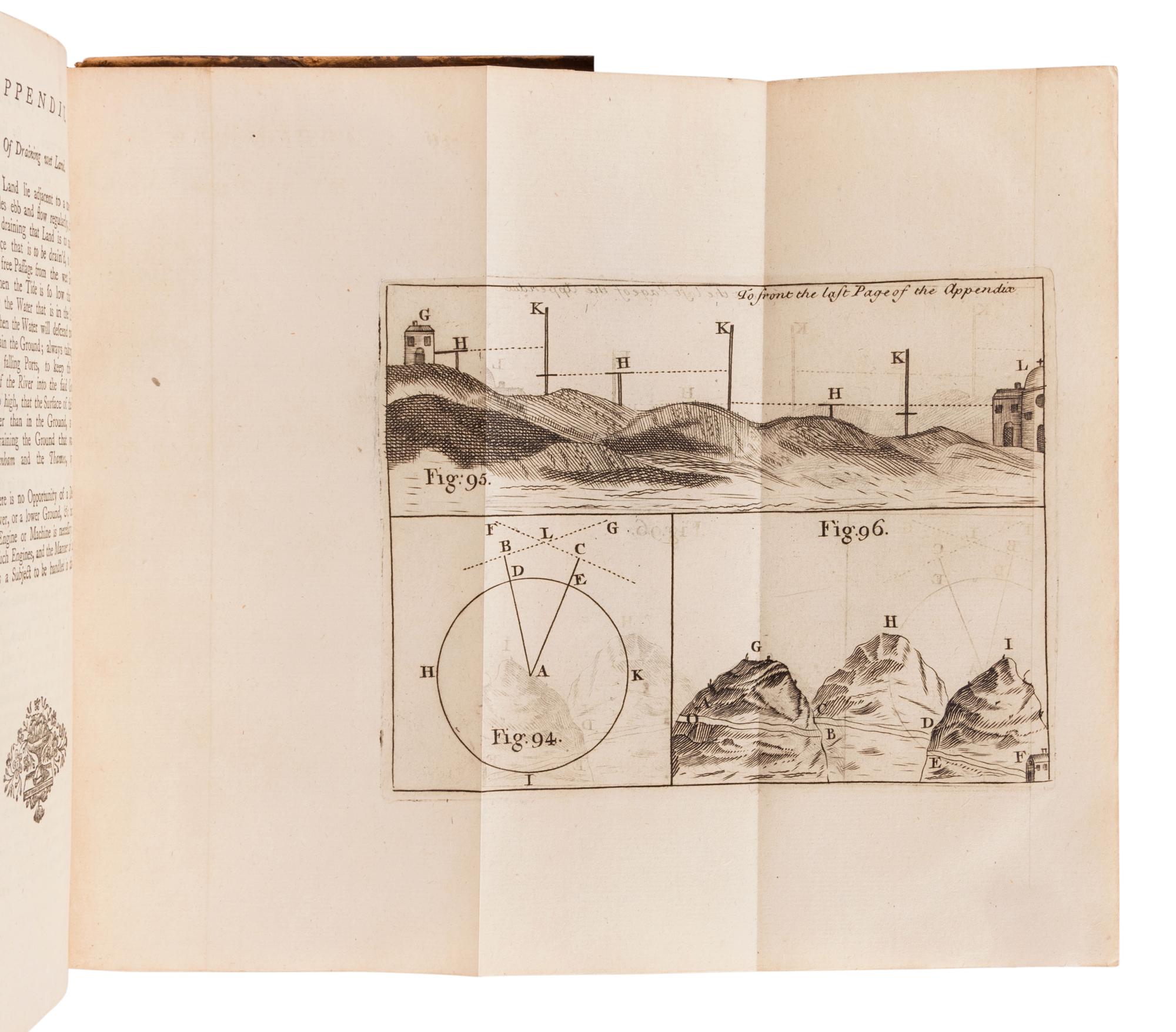 WILSON, Henry (1673-1741) and William HUME. Surveying Improv'd or, the Whole Art both in Theory and practice, Fully Demonstrated . London: for J. Wood and C. Woodward, 1741.