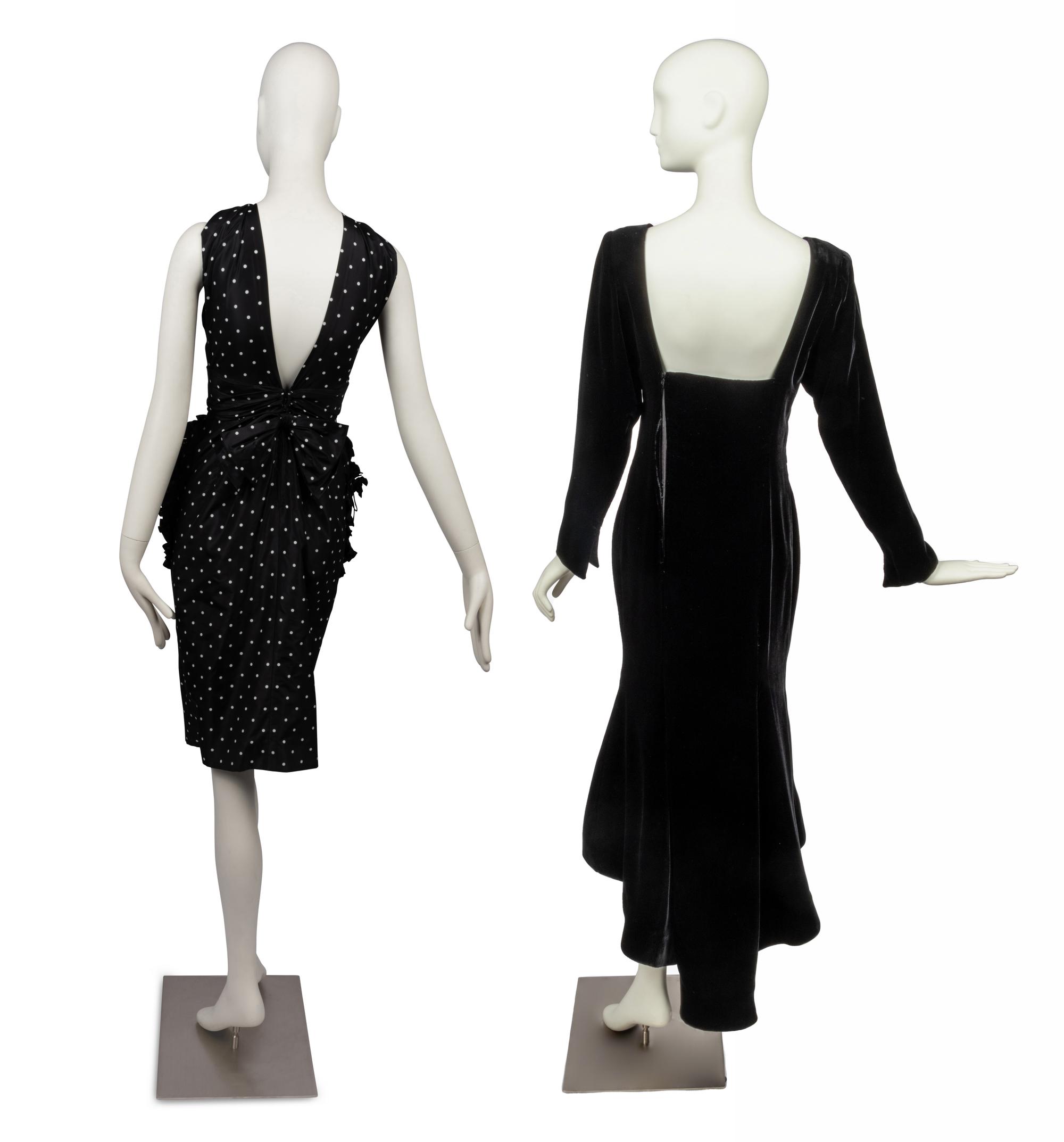 Two Nina Ricci Dresses, One With Jacket, 1980-90s