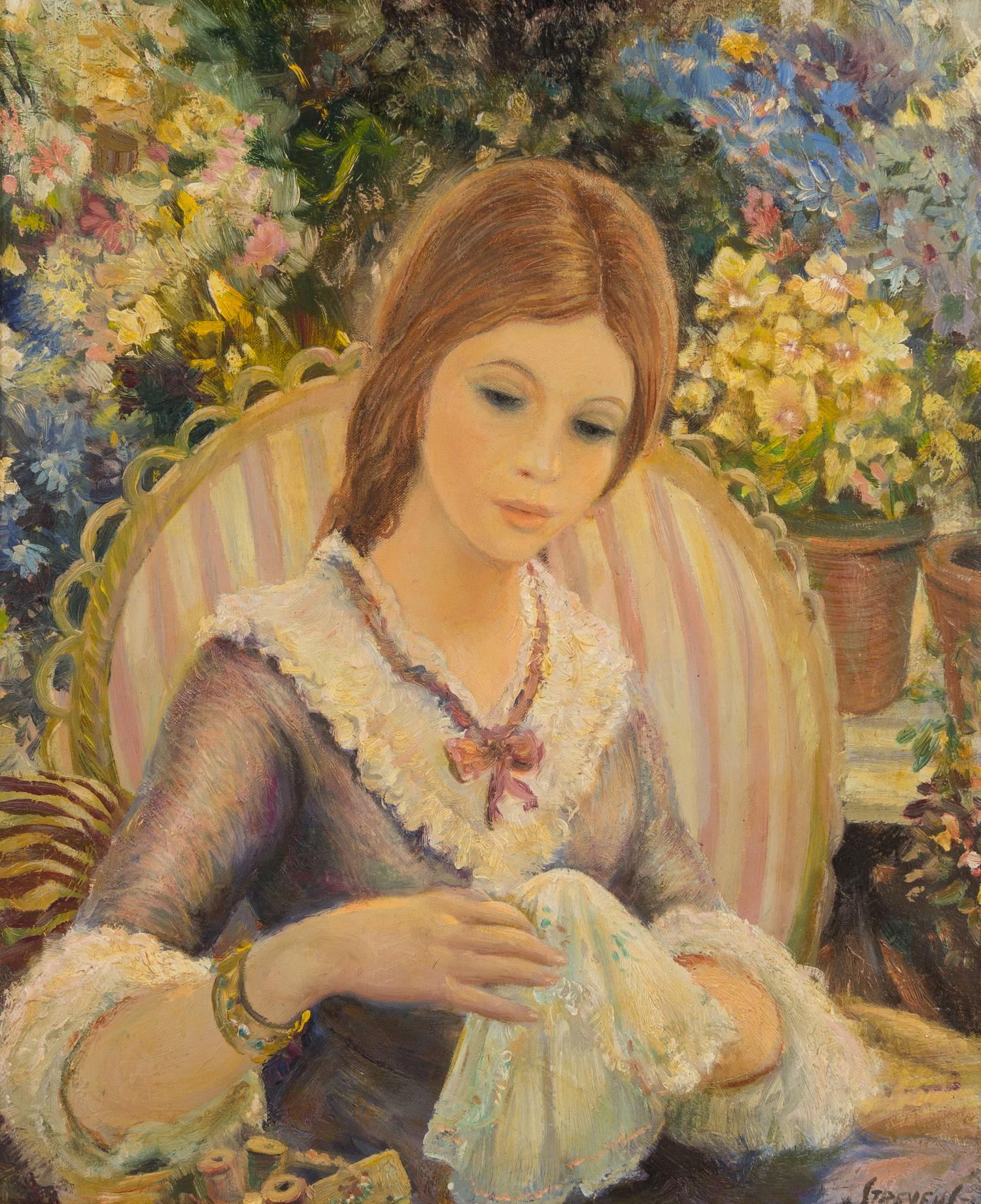 Frederic John Lloyd Strevens, (British, 1902-1990), Ginette