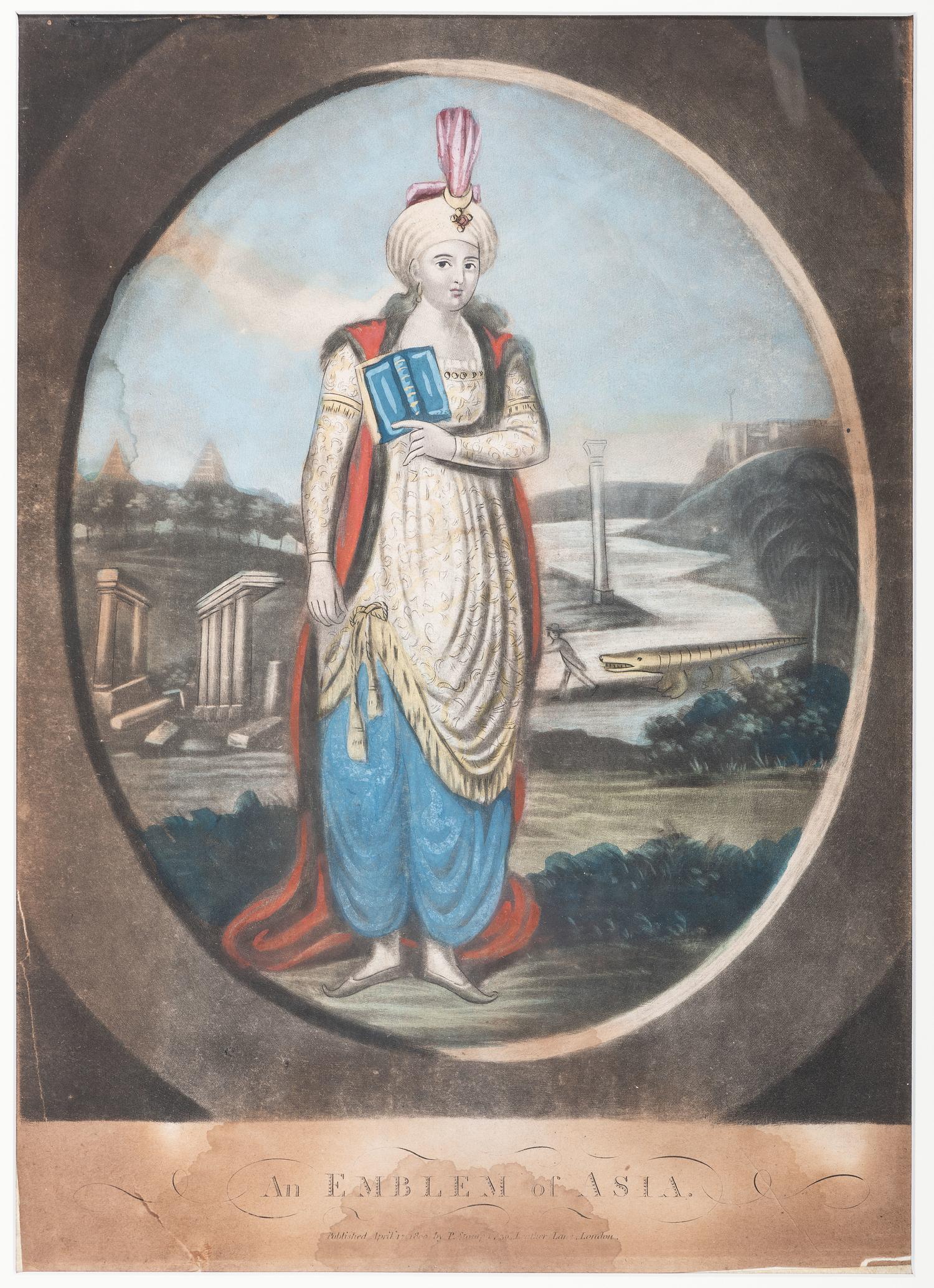 Four Allegorical Prints of the Continents