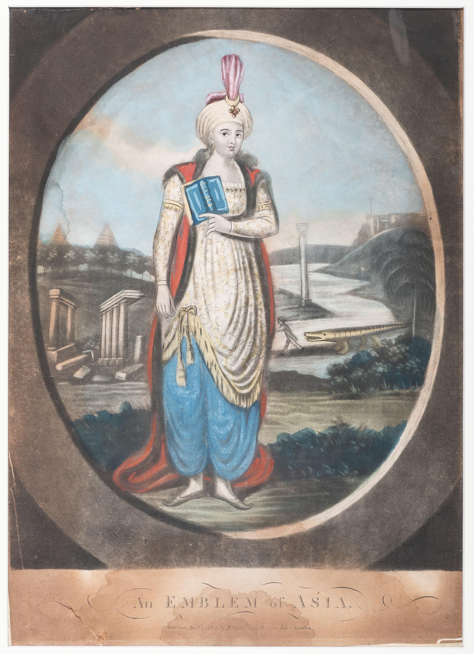 Four Allegorical Prints of the Continents
