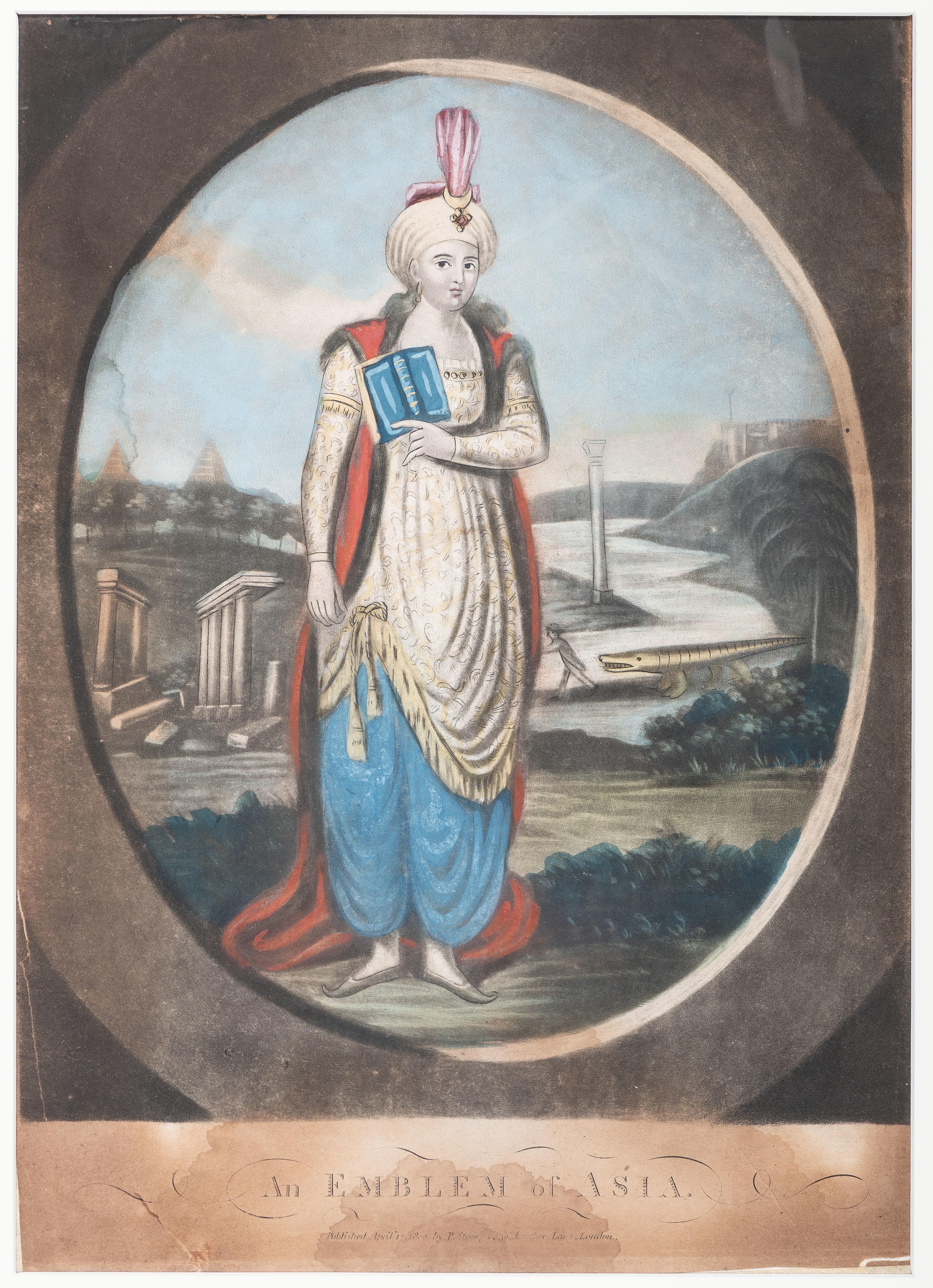 Four Allegorical Prints of the Continents