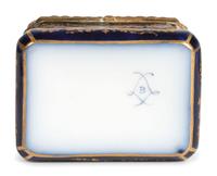 Five Sevres Style Porcelain Boxes