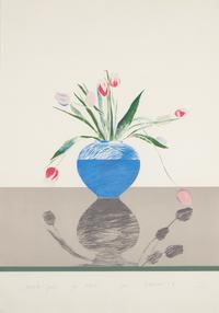 David Hockney (British, b. 1937) — Pretty Tulips, 1970