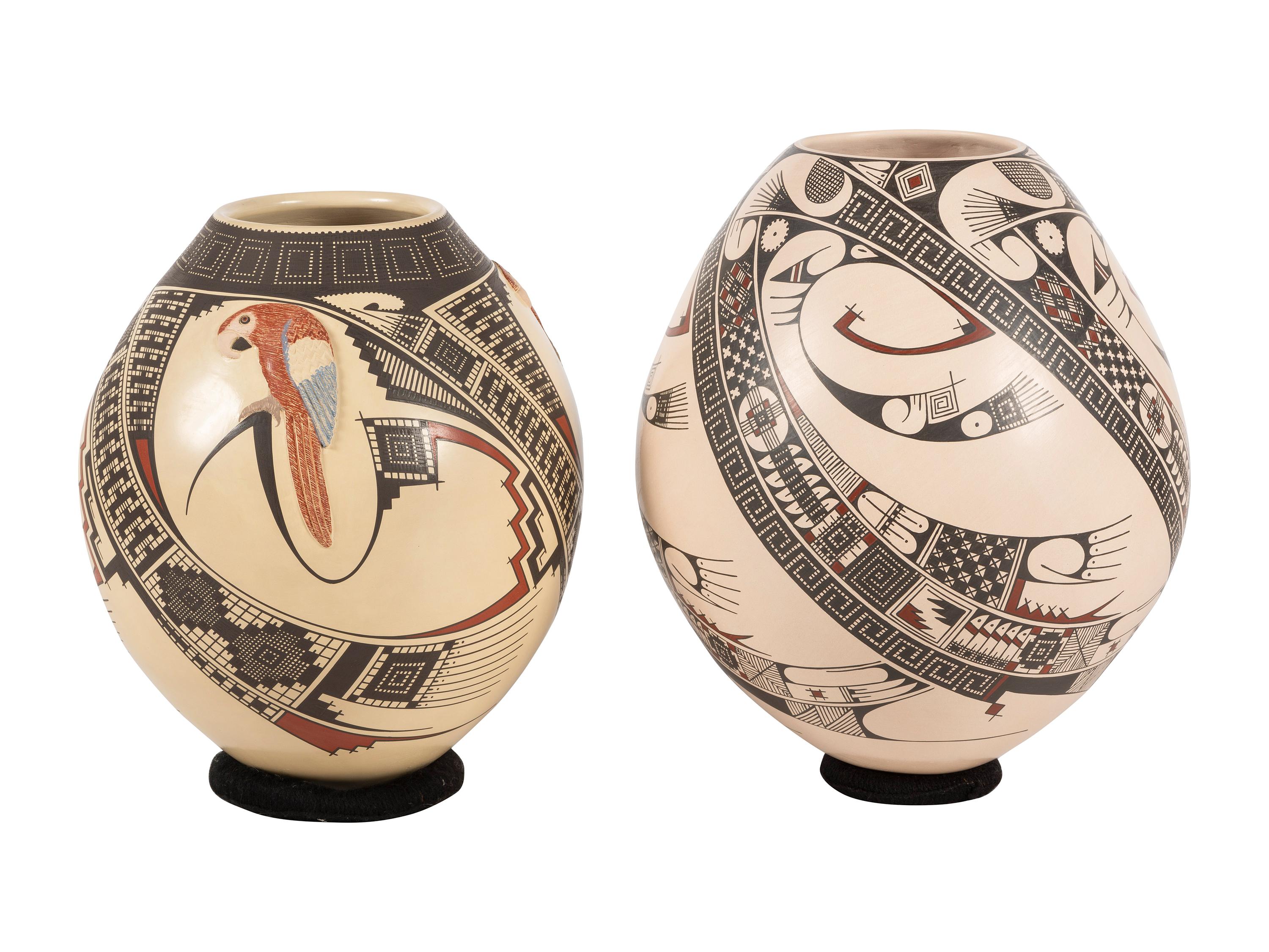 Mata Ortiz Polychrome Pottery