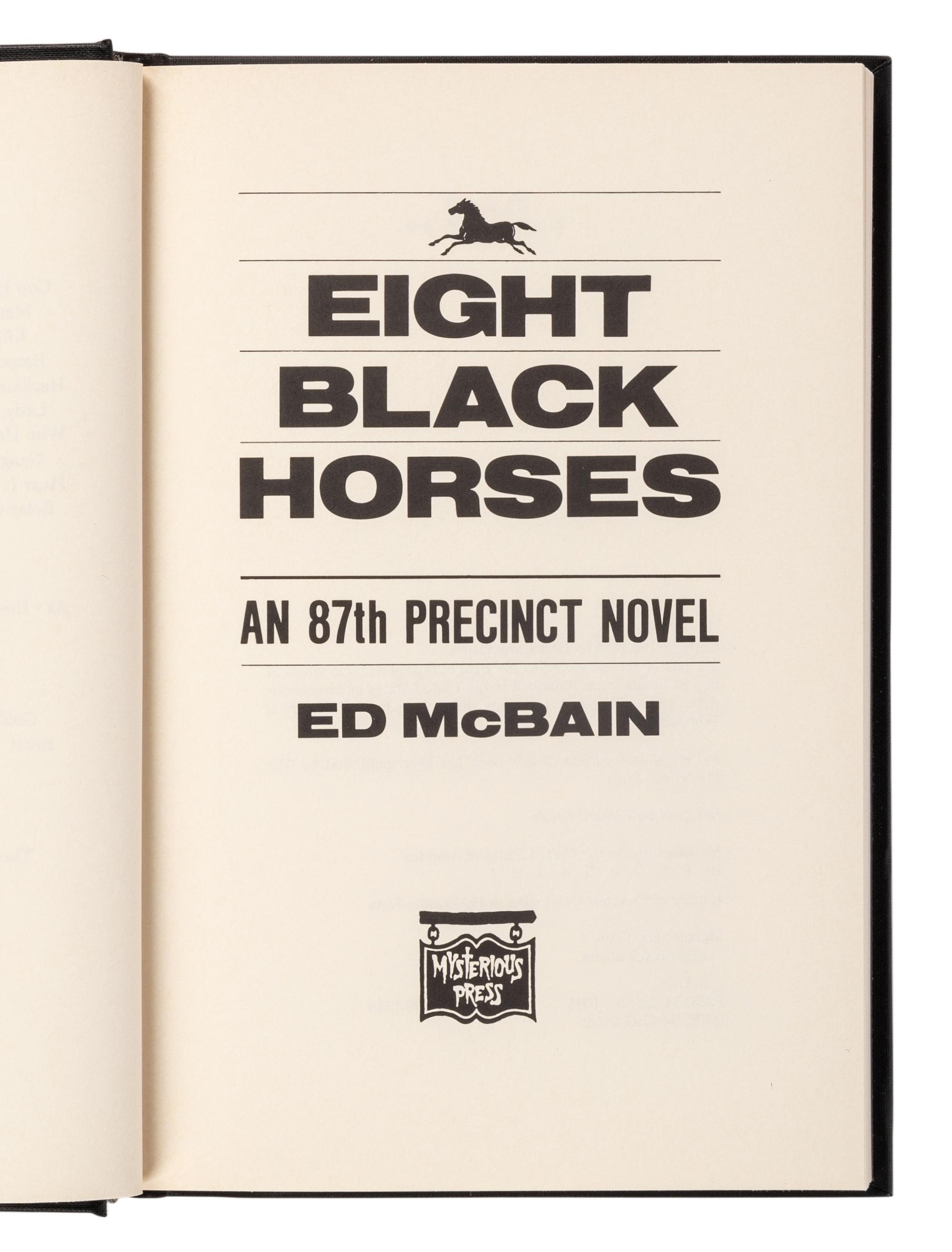 HUNTER, Evan (“Ed McBain”) (1926-2005). A group of 23 works by Hunter from the 87th Precinct Novels series, MOST FIRST EDITIONS, MANY SIGNED, comprising: