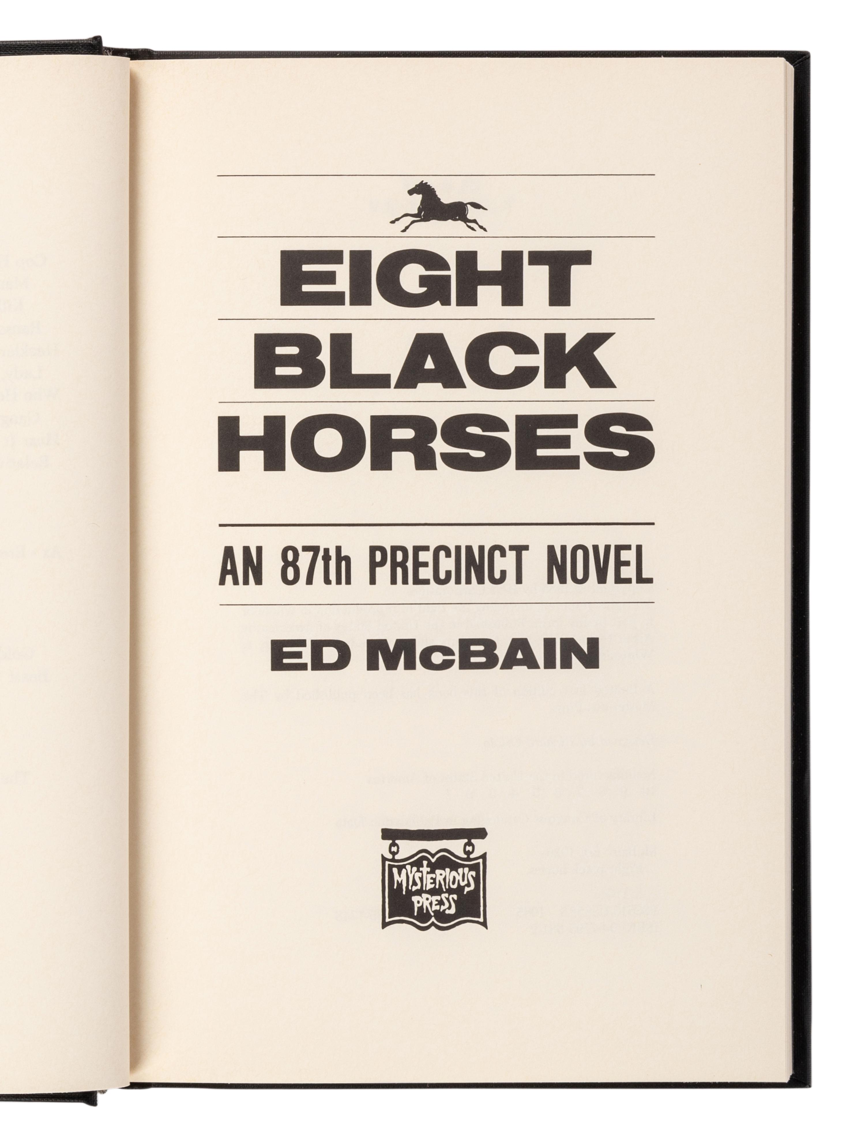 HUNTER, Evan (“Ed McBain”) (1926-2005). A group of 23 works by Hunter from the 87th Precinct Novels series, MOST FIRST EDITIONS, MANY SIGNED, comprising: