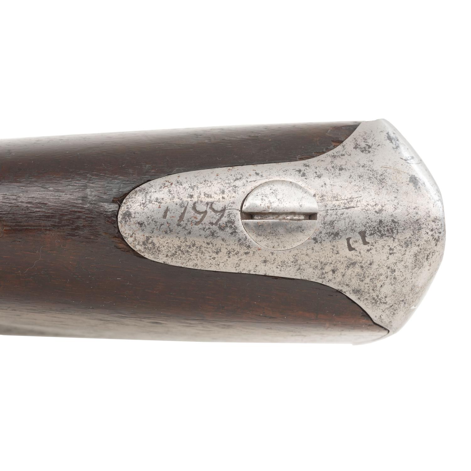 US Model 1795 Flintlock Musket by Springfield dated 1799