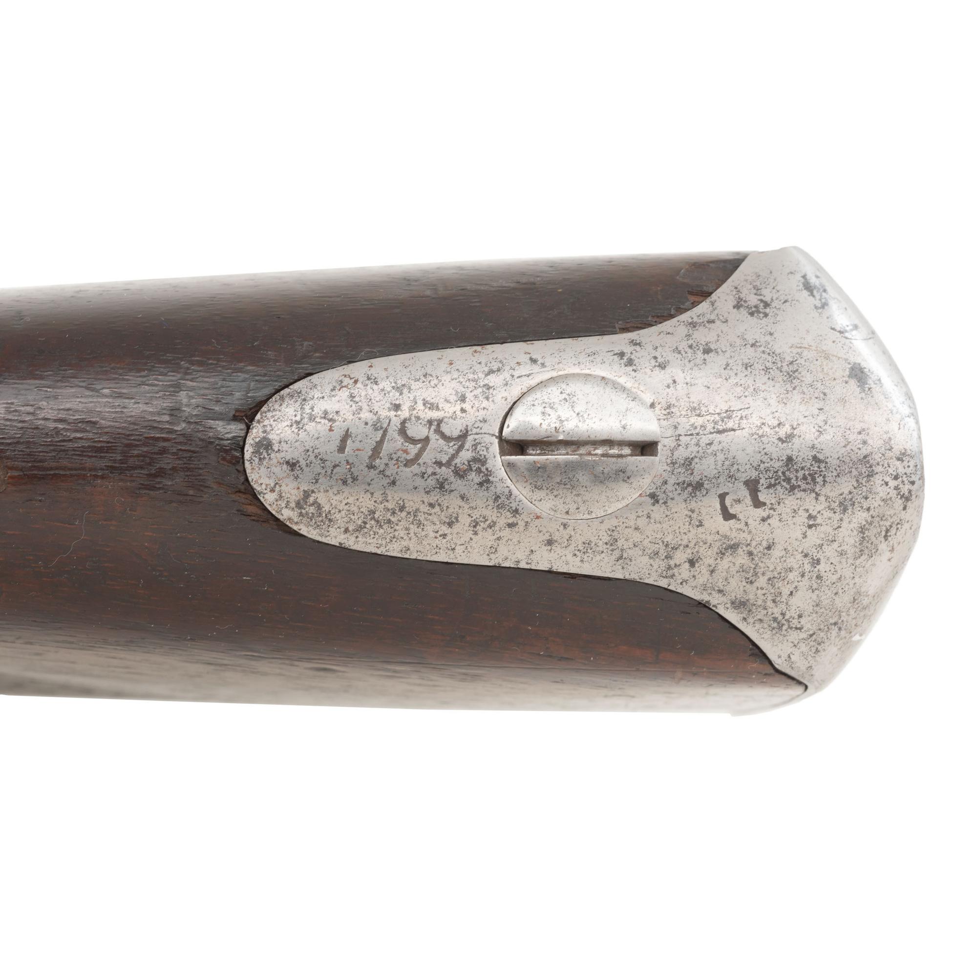 US Model 1795 Flintlock Musket by Springfield dated 1799