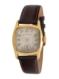 PATEK PHILIPPE, YELLOW GOLD WATCH