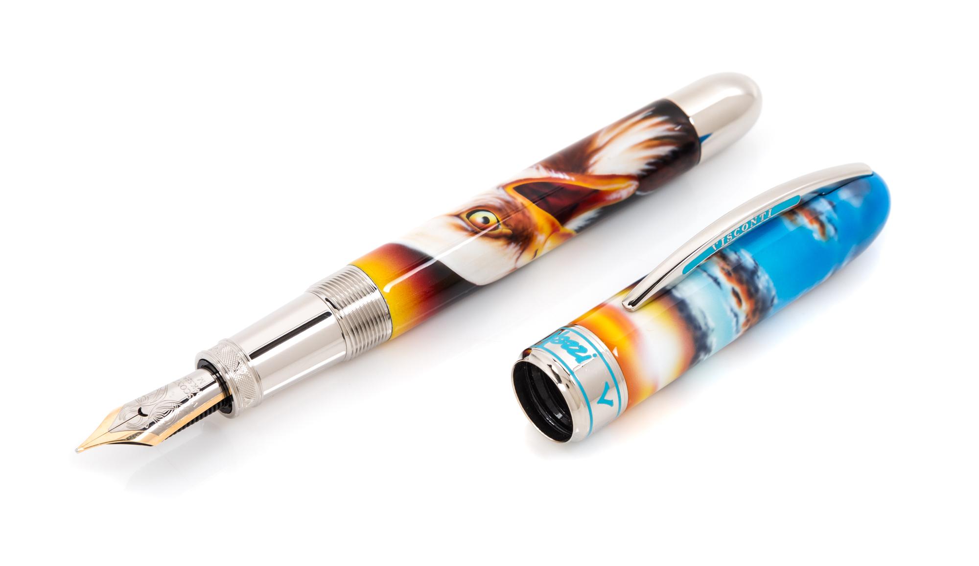 A Visconti Claudio Mazzi: The Queen Limited Edition Fountain Pen and Ink Set