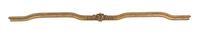 A Louis XVI Style Carved Giltwood Valance Length 114 inches. — 20TH CENTURY
