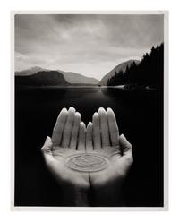 Jerry Uelsmann (1934-2022) Untitled (Hands holding water), 2002