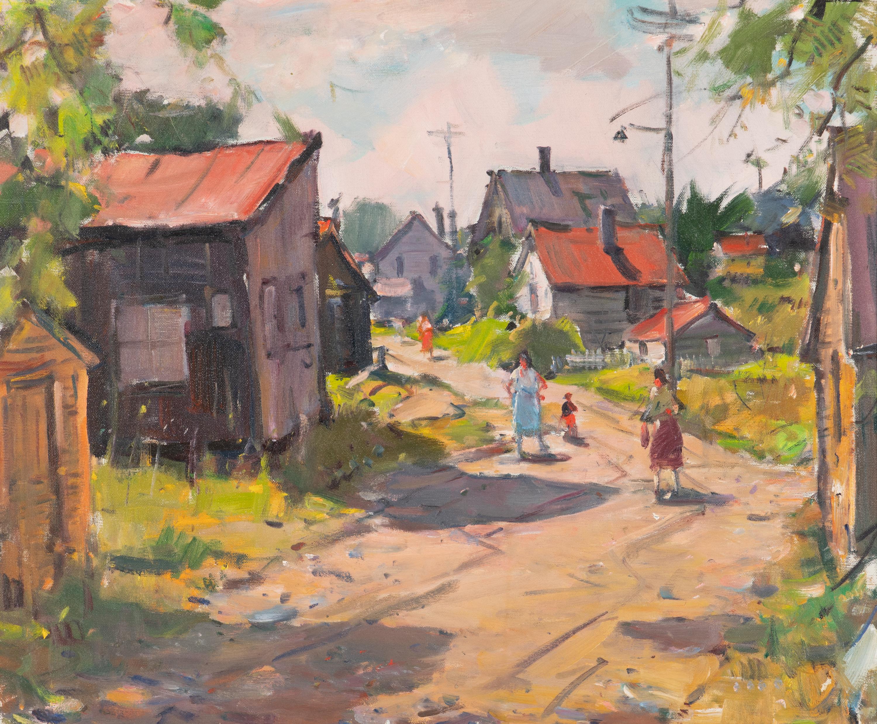 Carl William Peters (American, 1897–1980) — Lane's Cove Strollers, 1931