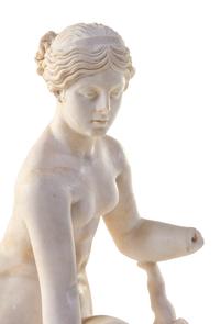 A Roman Marble Venus Height 35 inches. — CIRCA 2ND CENTURY C.E.