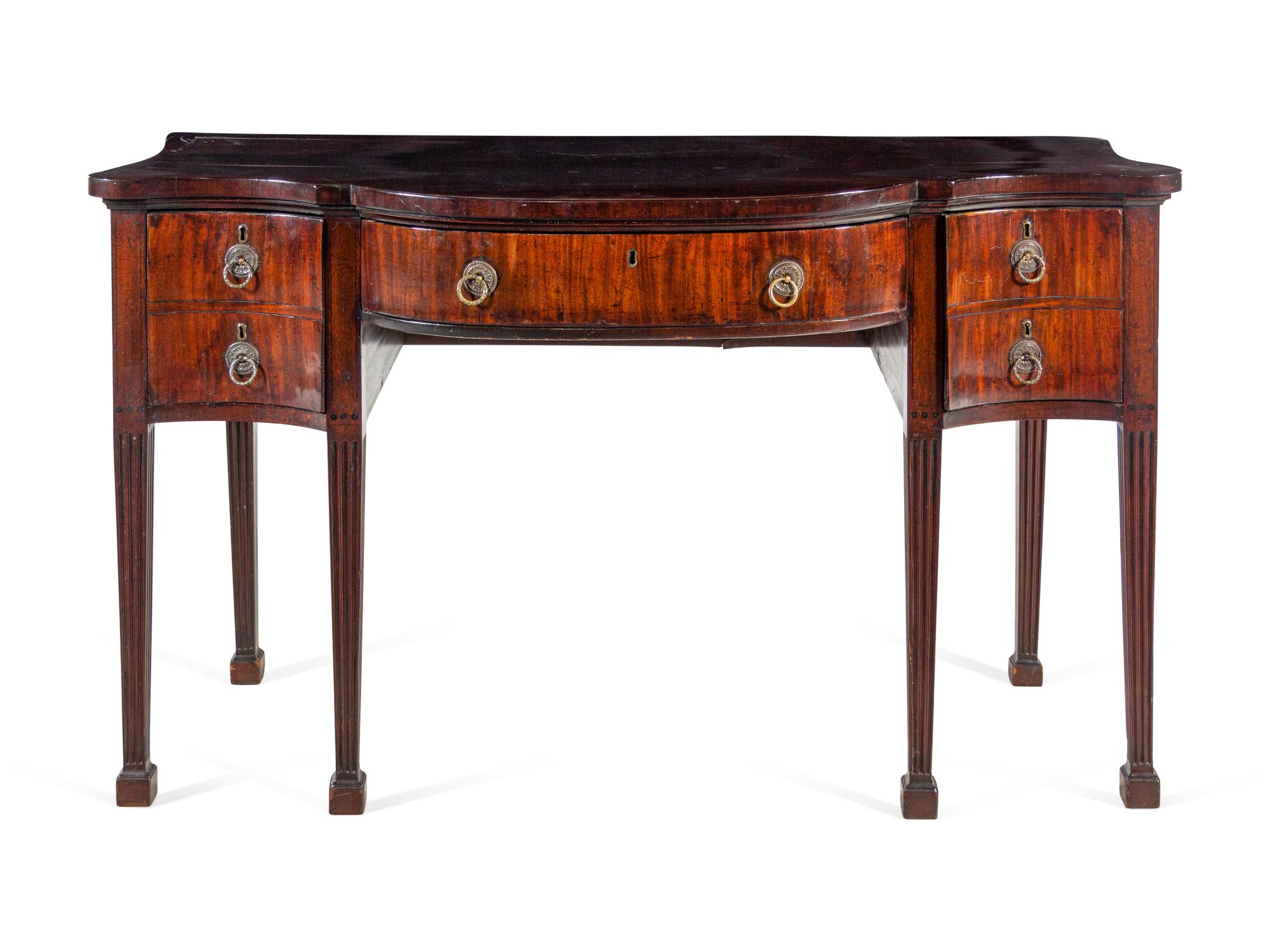 A George III Mahogany Sideboard