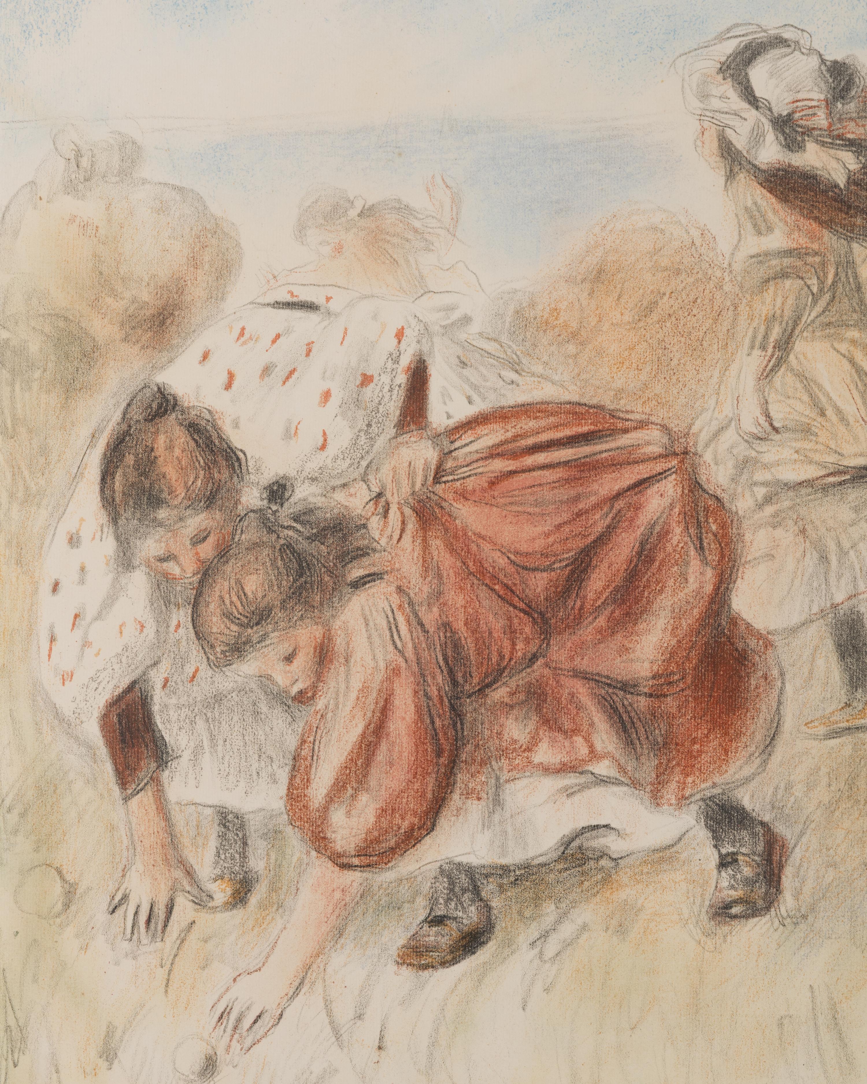Pierre-Auguste Renoir (French, 1841-1919) — Enfants jouant à la balle, 1900