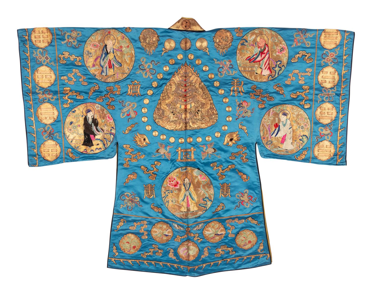 A Blue Ground Daoist Priest's Robe