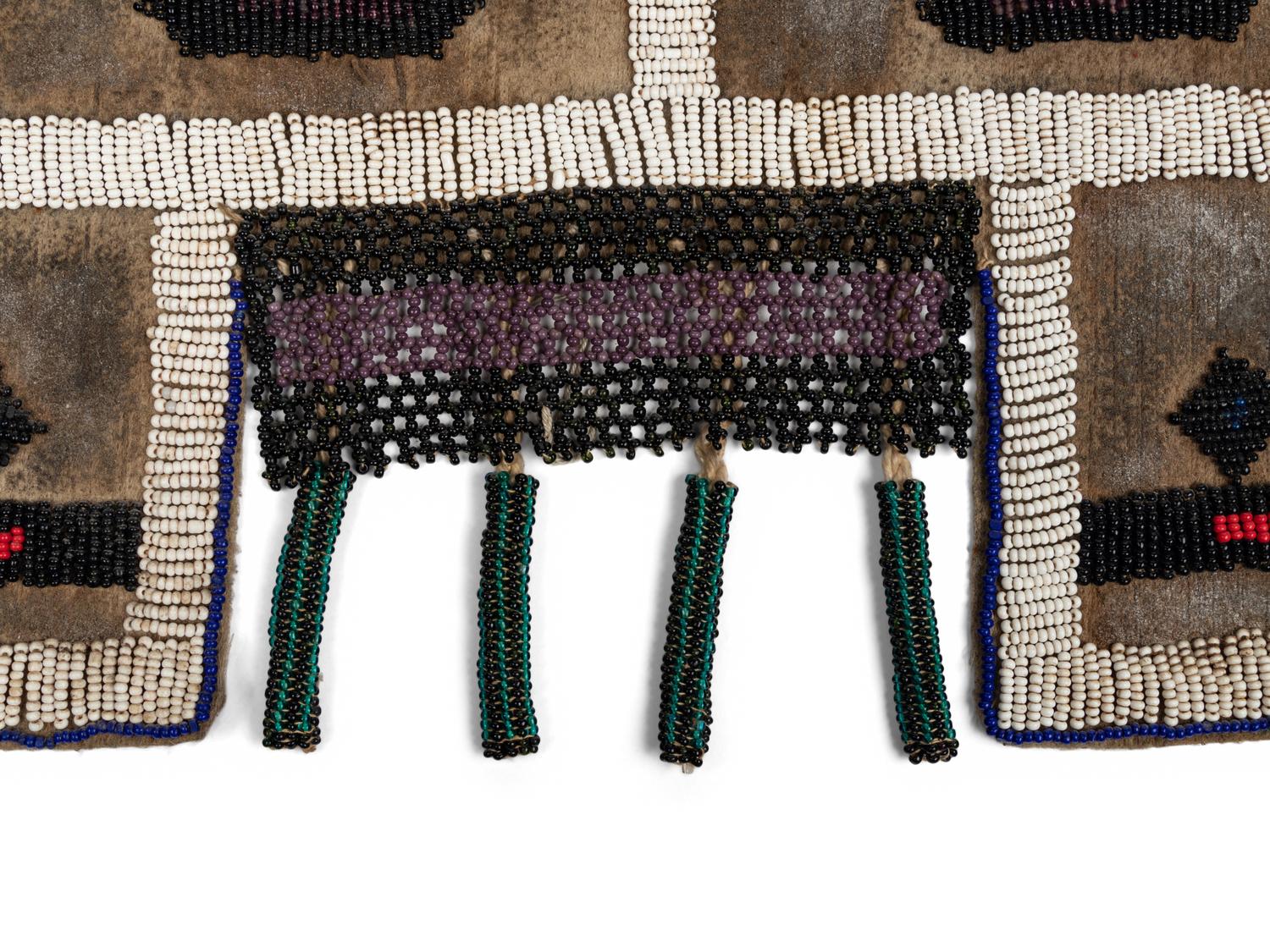 An African Ndebele Beaded Apron