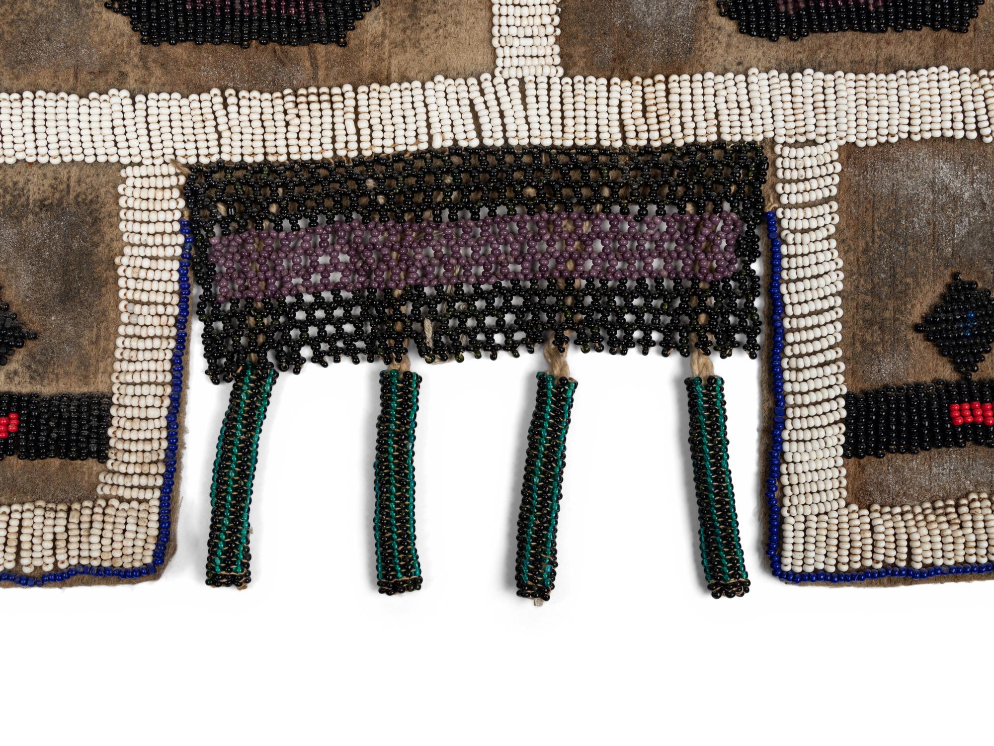 An African Ndebele Beaded Apron