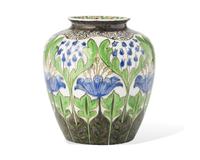 A Wedgwood Painted Porcelain Vase