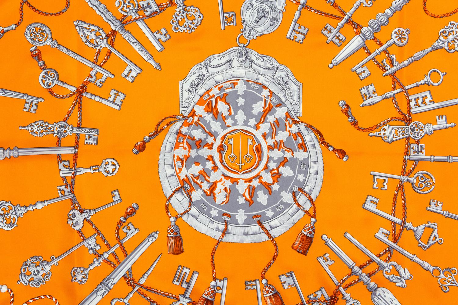 Hermes 90cm Silk Scarf