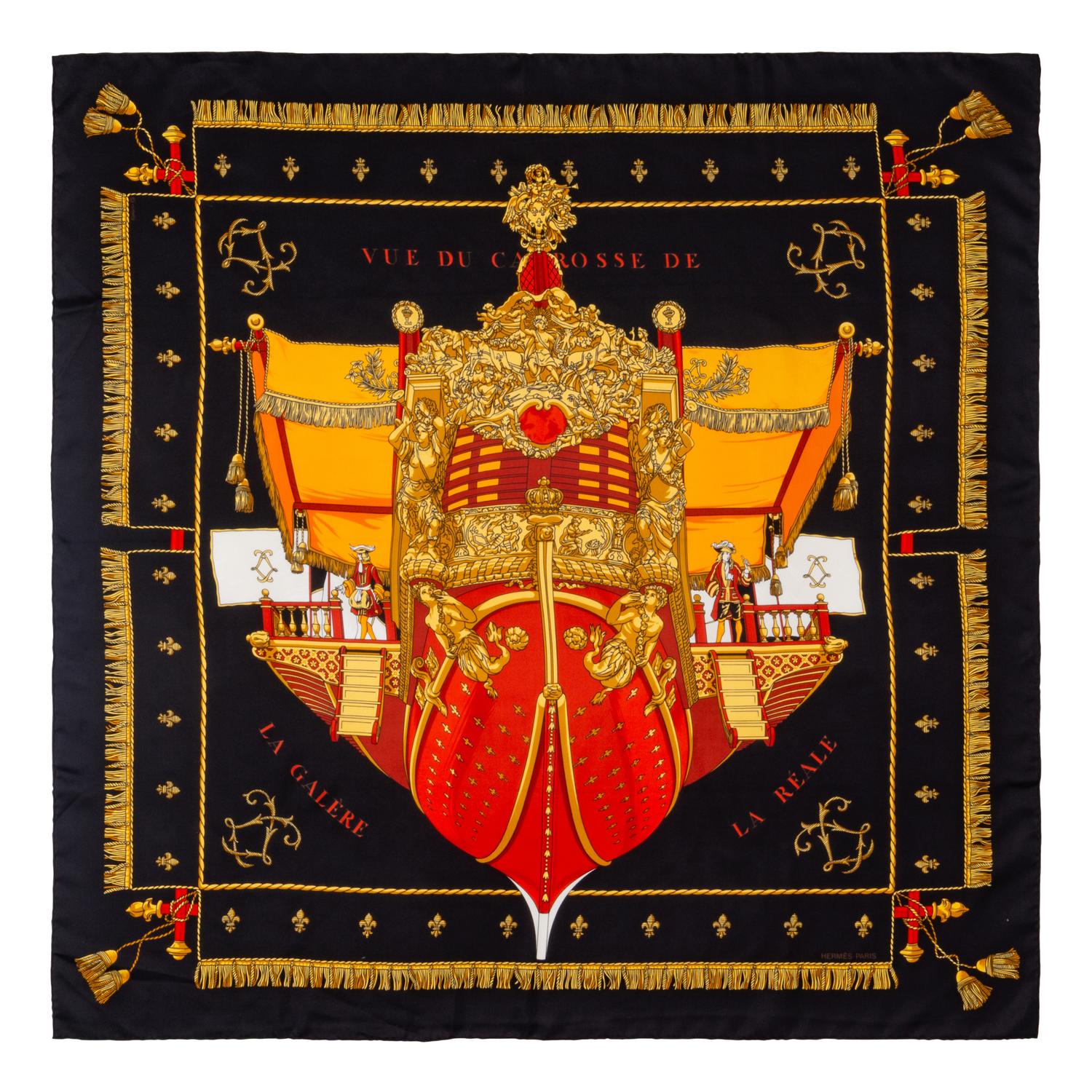 A Group of Three Hermès Scarves