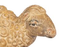 A Carved and Painted Model of the Paschal Lamb