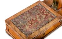 An English Oak and Brass Weighing Scale