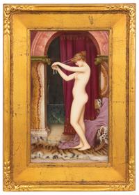 A Berlin (K.P.M.) Porcelain Plaque