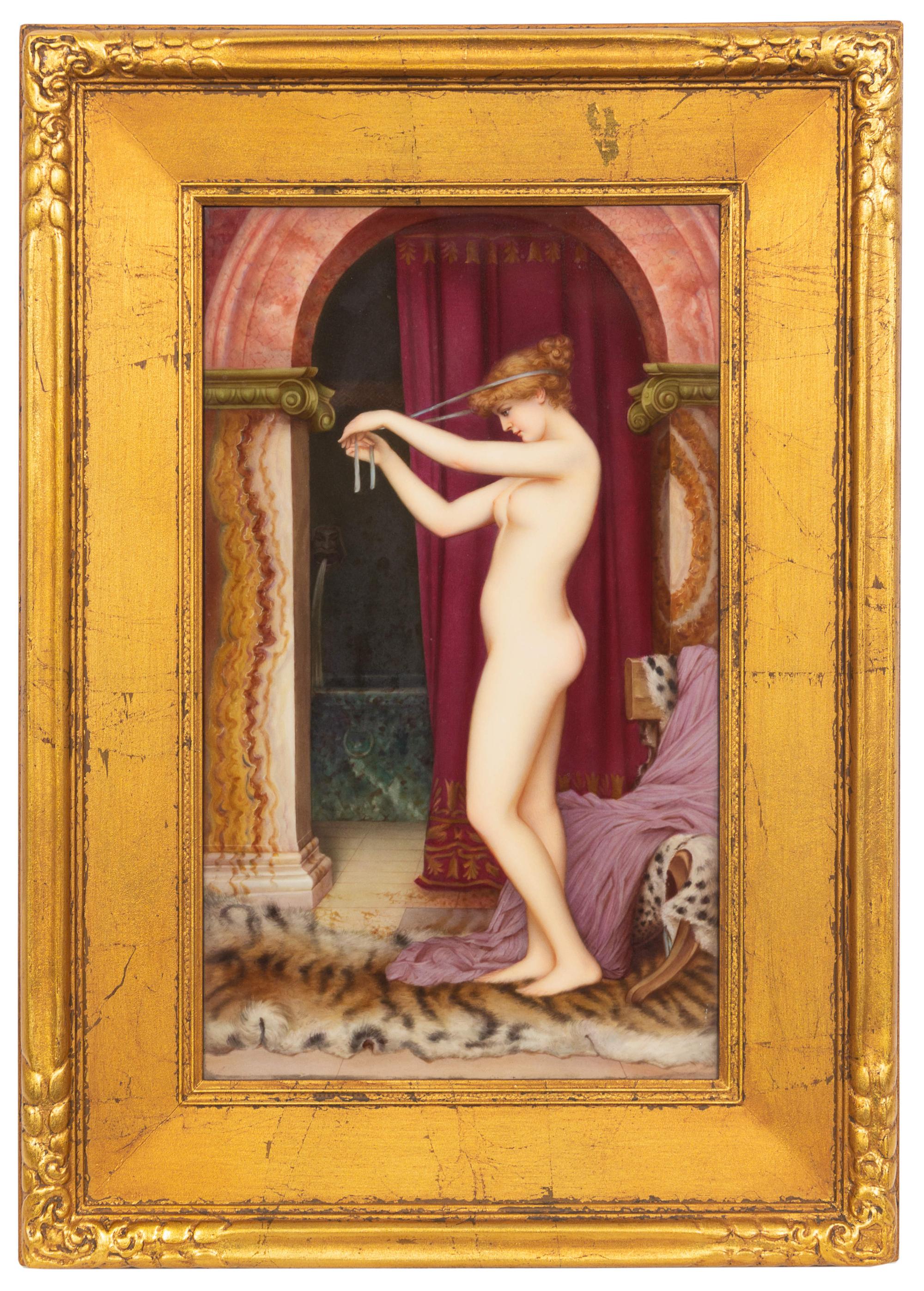 A Berlin (K.P.M.) Porcelain Plaque