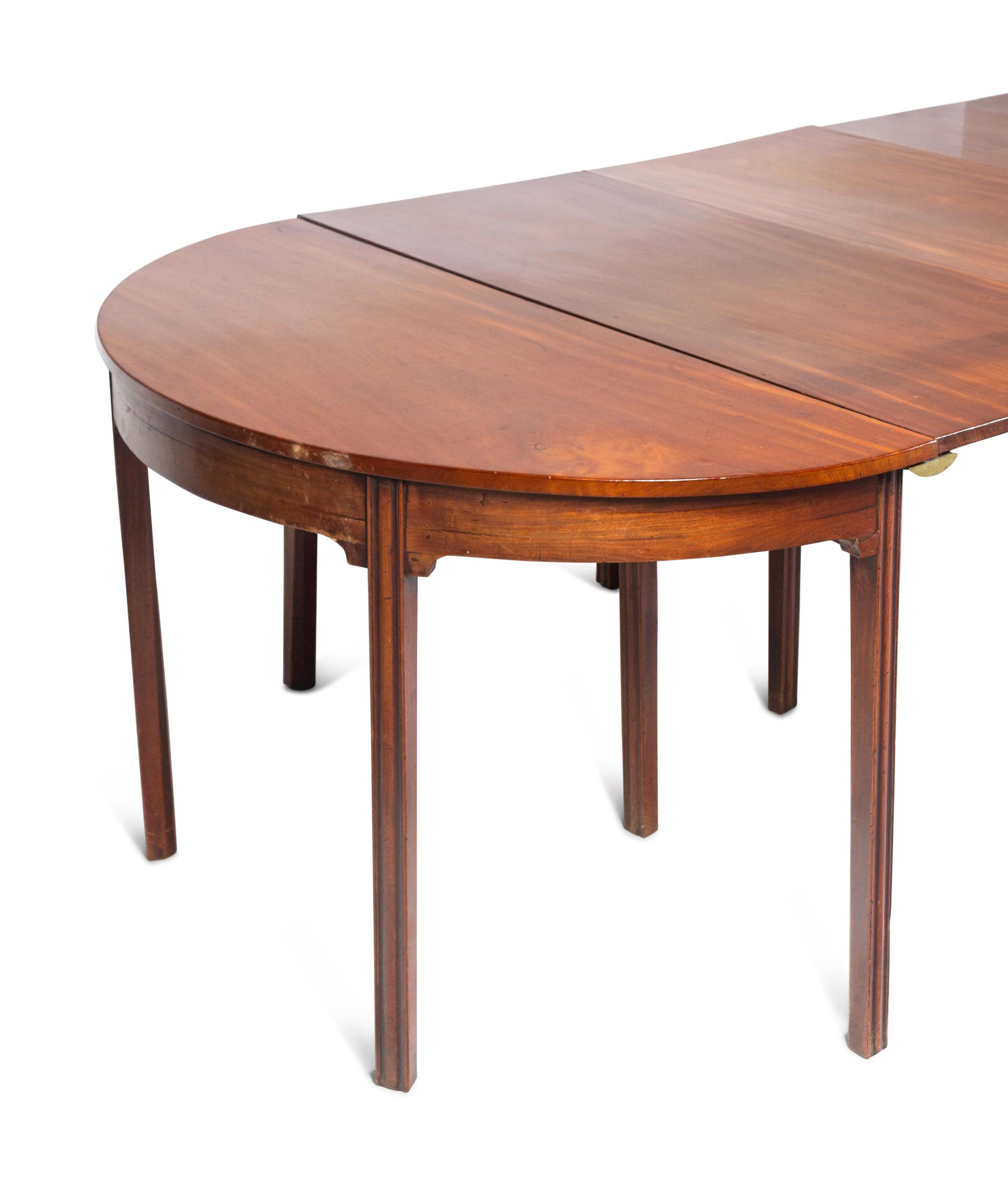 A George III Style Mahogany Dining Table