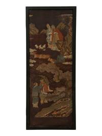 Seven Chinese Framed Lacquer Panels — 19TH CENTURY