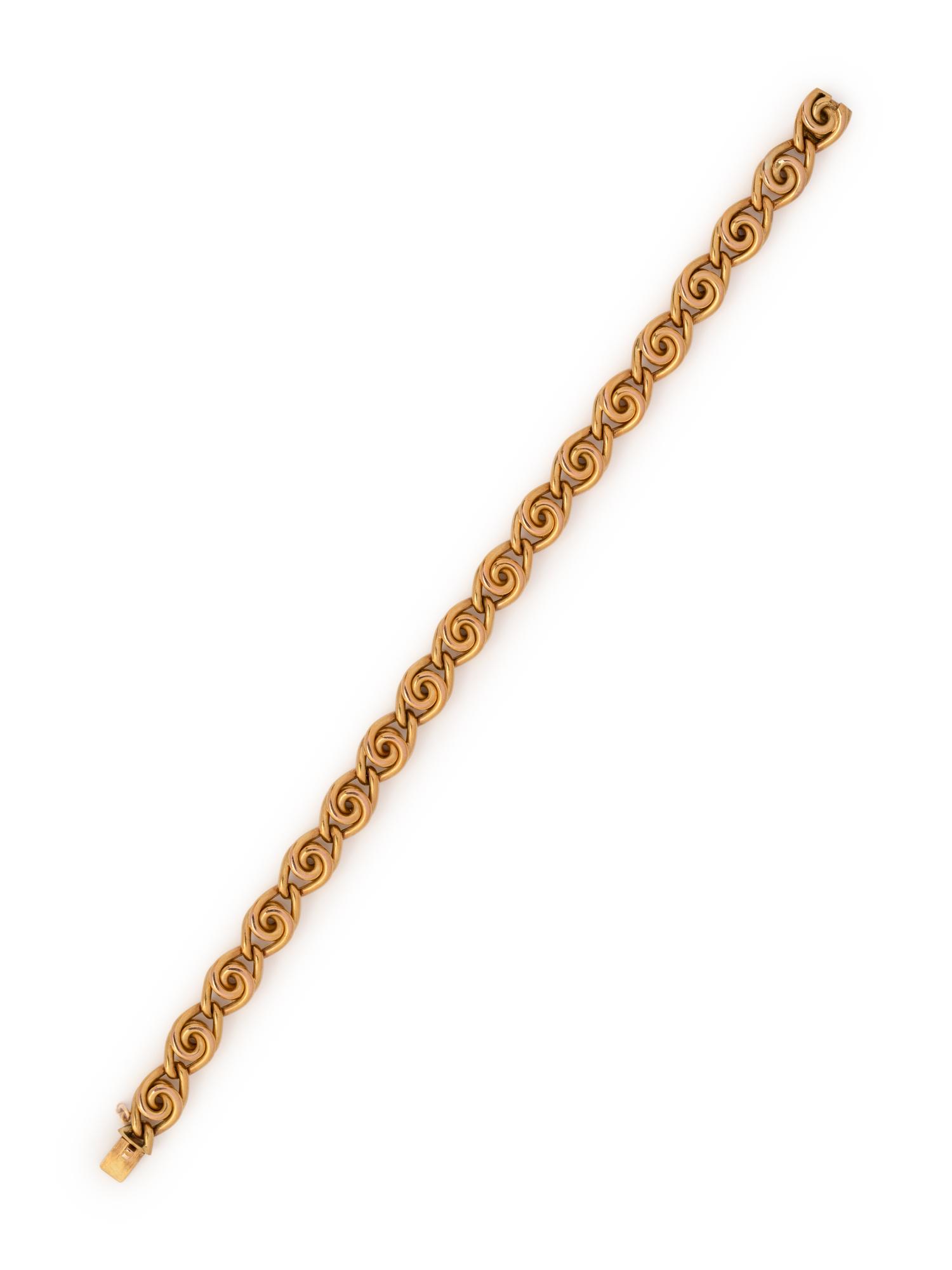 YELLOW GOLD BRACELET