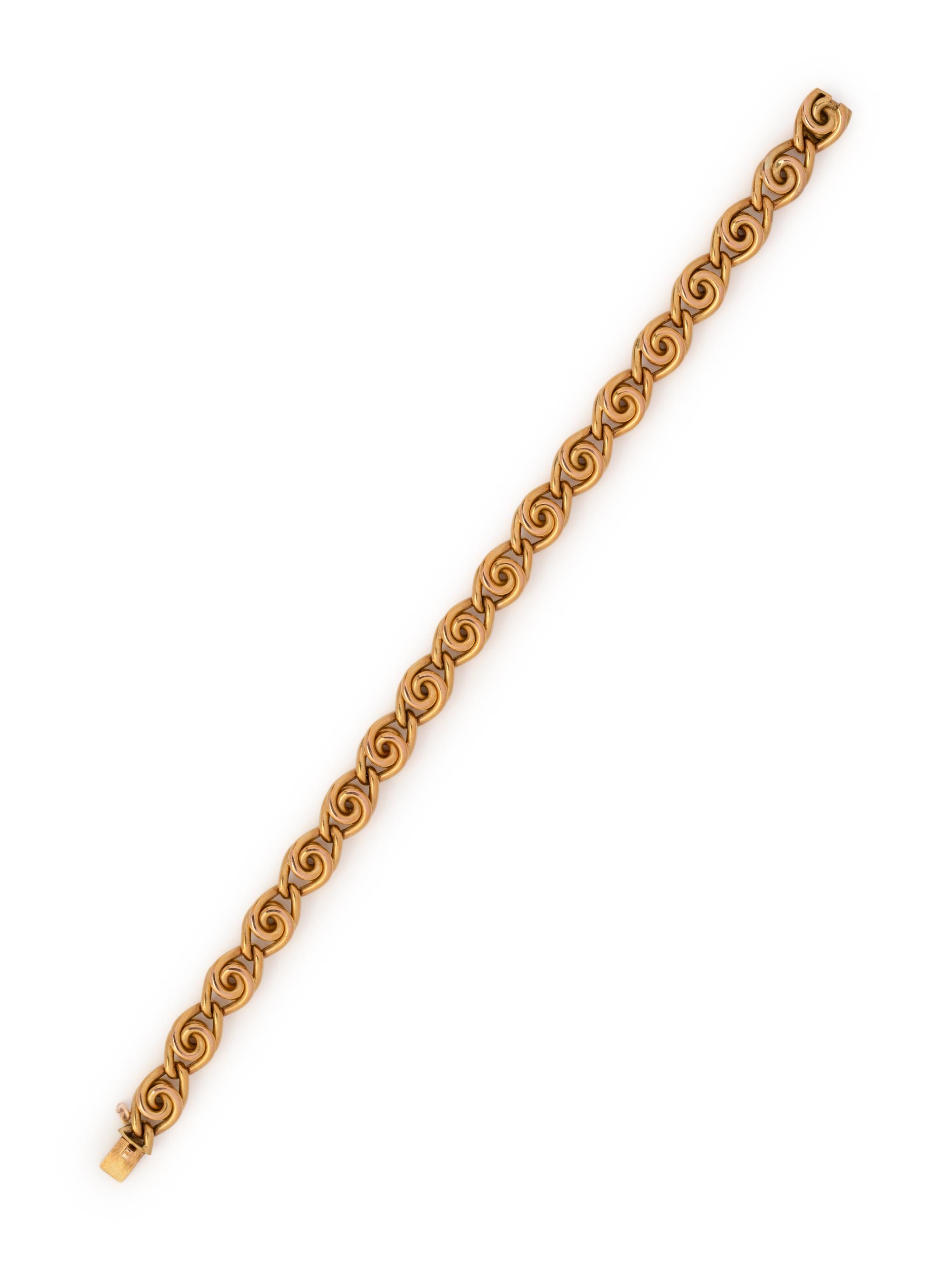 YELLOW GOLD BRACELET