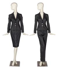 Christian Dior, Pinstripe Three-Piece Set, 1990-2000s