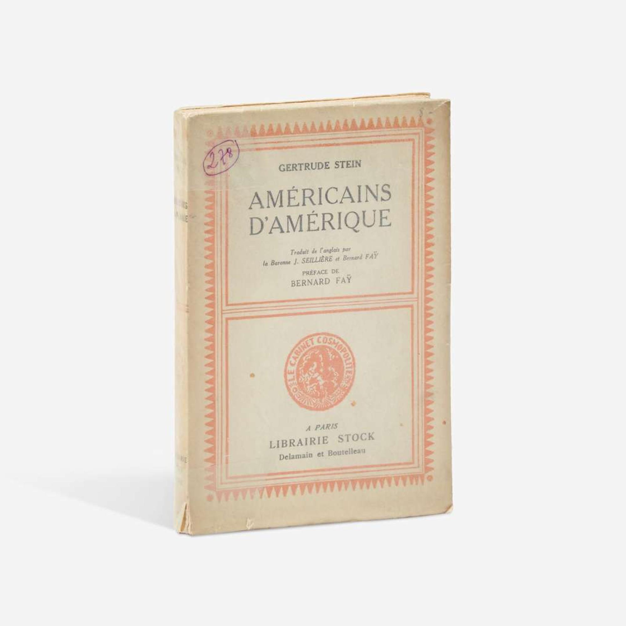 [Literature] Stein, Gertrude Group of 4 Editions of "The Making of Americans"
