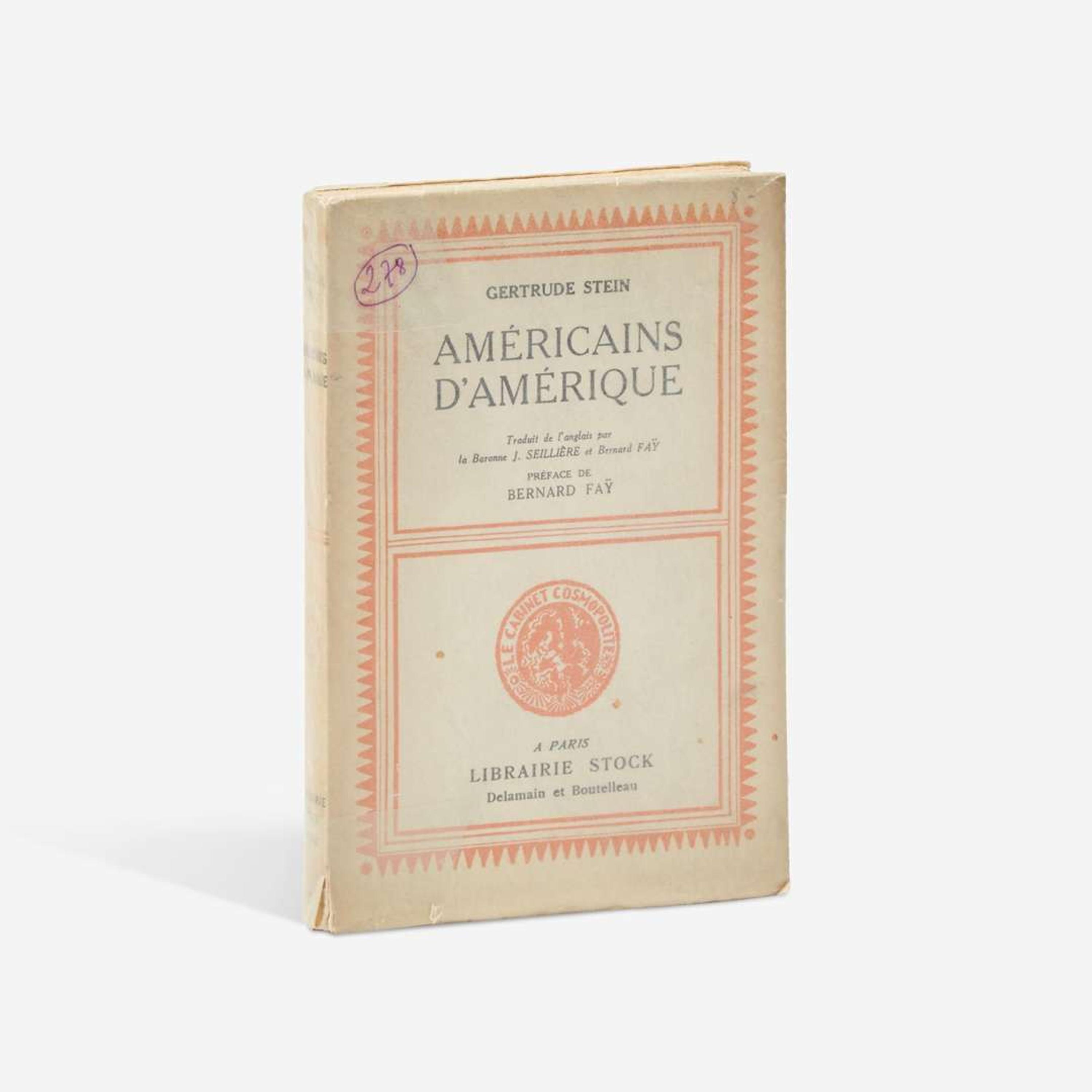 [Literature] Stein, Gertrude Group of 4 Editions of "The Making of Americans"