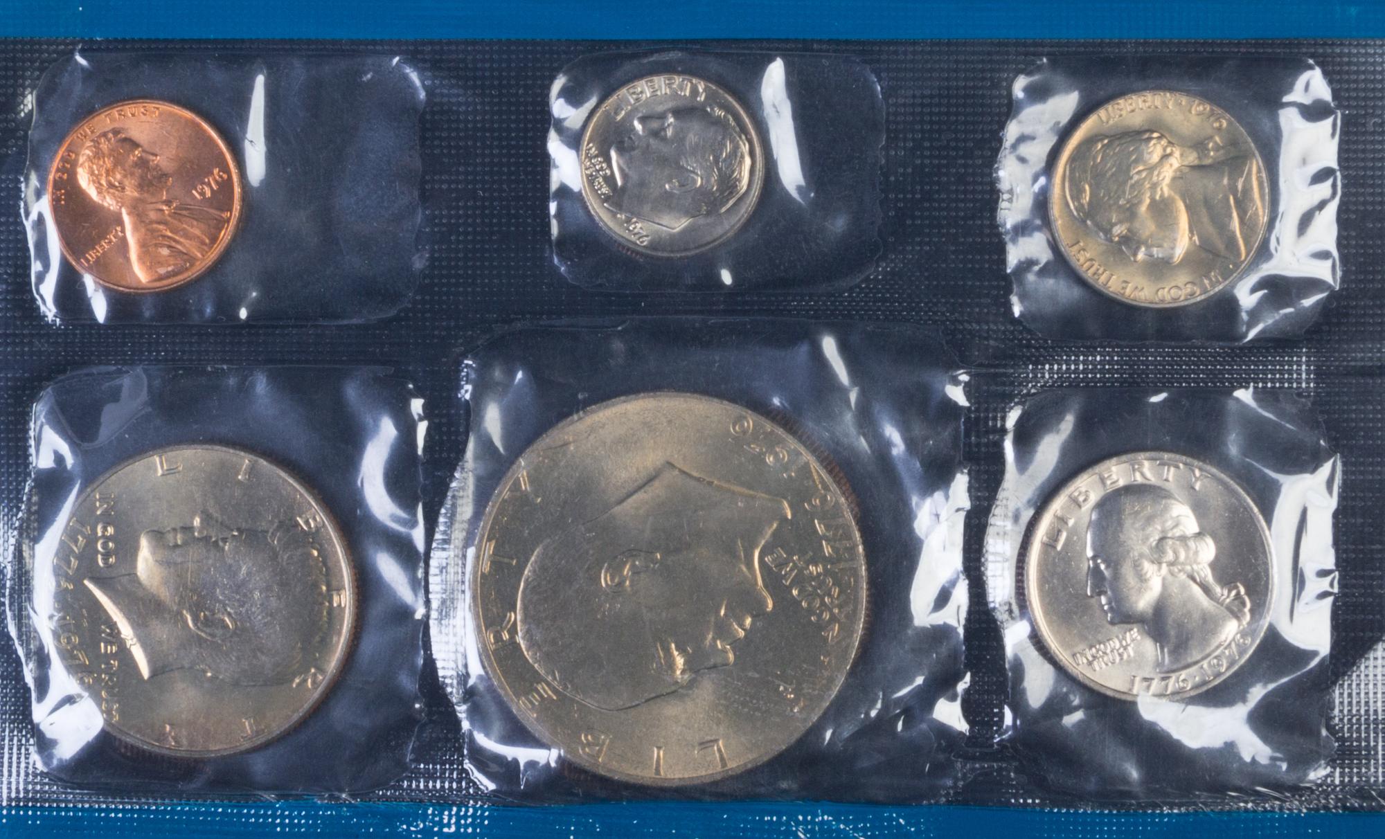 A Group of United States 5-Coin Mint Sets