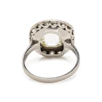 ANTIQUE, PORTRAIT DIAMOND AND DIAMOND RING
