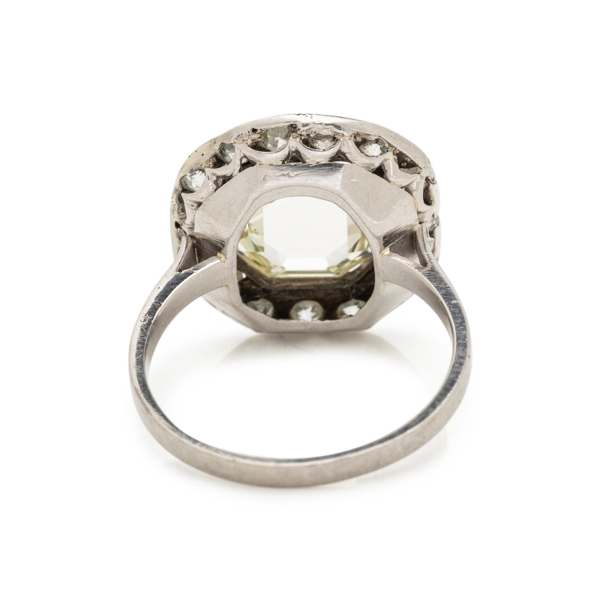 ANTIQUE, PORTRAIT DIAMOND AND DIAMOND RING