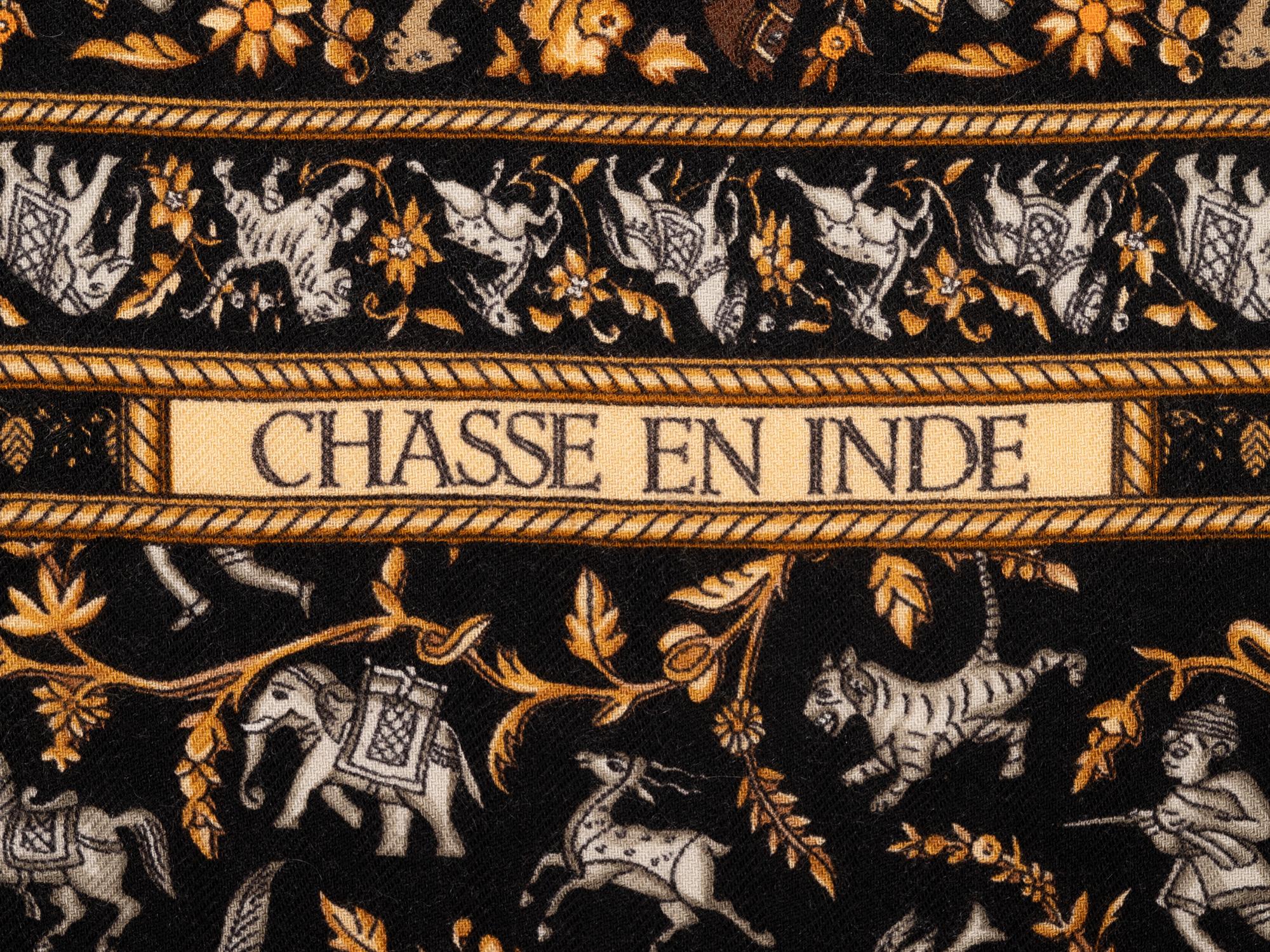 Two Hermès Cashmere Scarves