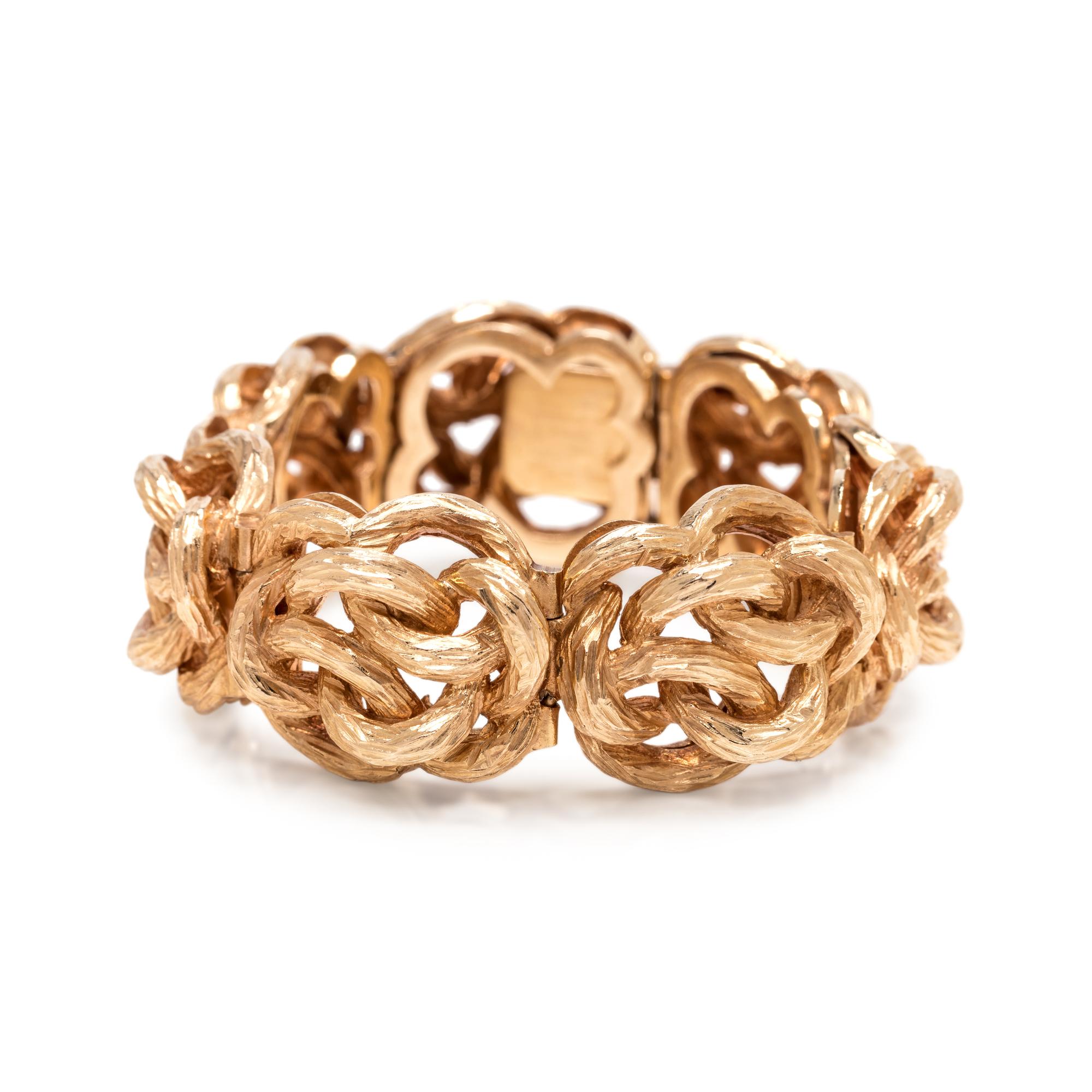 YELLOW GOLD BRACELET