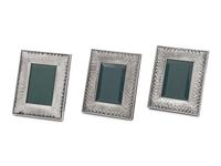 A Set of Three Buccellati Silver Picture Frames