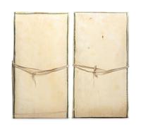 Reproduction Parfleche Envelopes, Matched Pair