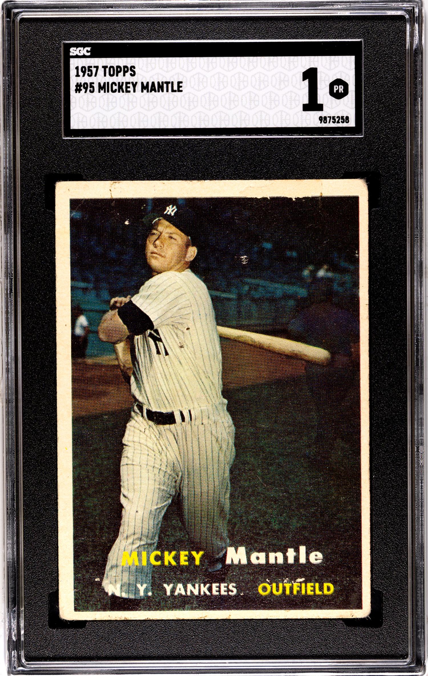 A Complete Set of 1957 Topps Baseball Cards Including SGC Graded Key Cards (407/407),